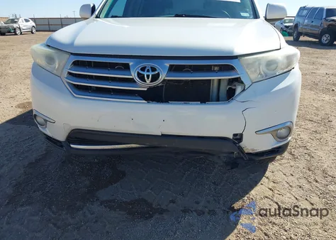 2013 Toyota Highlander Plus/Se from USA, damaged, VIN 5TDZK3EH6DS106053